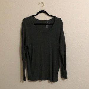 Dark green oversized sweater - Size M - American Eagle Outfitters